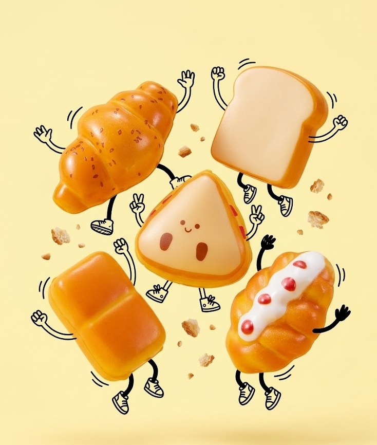 Squishy de pan